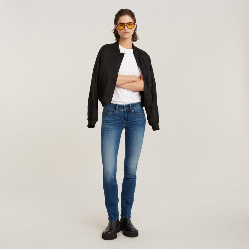 G-Star Midge Saddle Straight Jeans image number 3